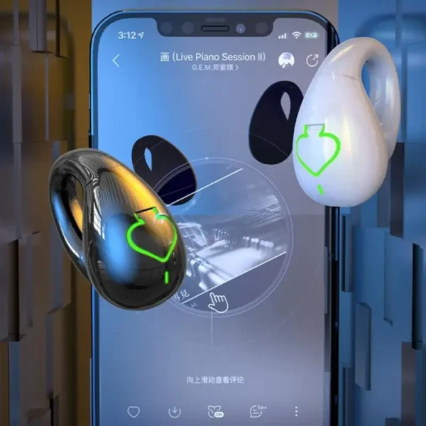 1~10PCS Long Endurance Sports Headphones Intelligent Noise Reduction Wireless Business Clip-on-ear Movement Consumer Electronics