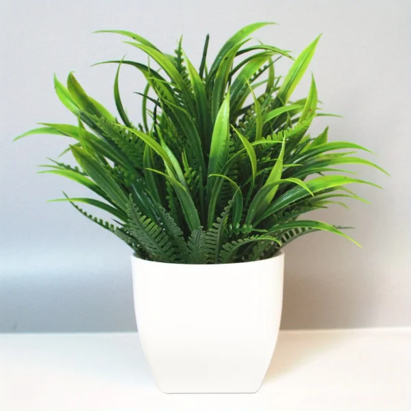 1PCS Artificial Potted Plant Scene Desktop Home Office Shelf Decor Tabletop Landscape Bonsai Wedding Room Party Accessories Vine