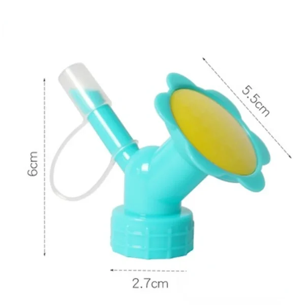 2In1 Watering Sprinkler Water Bottle Plastic Sprinkler Nozzle Flower Waterer Supplie Garden Tool Portable Household Potted Plant