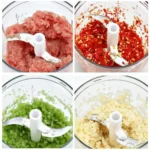 520ml Manual Food Chopper Hand Pull String Vegetable Cutter Onions Garlic Chopper Portable Food Mincer for Garlic Ginger Fruits