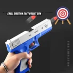 Glock Toy Pistol Soft Bullet Toy Guns M1911 Shell Ejected Foam Darts Blaster Manual Airsoft Weapon with Silencer For Kids Adults
