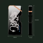 Infrared Induction Electric Lighter Novelty Windproof USB Rechargeable Cool Gadgets Technology Smart Smoking Accessories For Men
