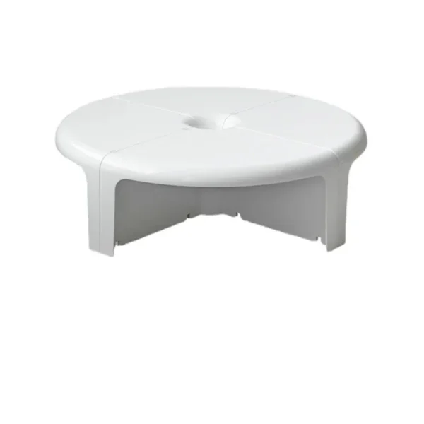 Nordic Circular Coffee Table Creative Small Modern Design Elegant Plastic Coffee Table Living Room Bedroom Mesas Home Furniture