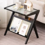 Small Tea Table Cabinet Room Mobile Side Coffee Table Living Room Household Tea Cup Set Brewing Furniture Simple Modern